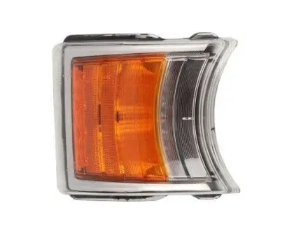 Лампа сигналу повороту переднього Лів/Прав (колір скла: помаранч, H21W/LED, включає денні ходові вогні, з патроном лампочки, кількість діодів LED: 4/8) SCANIA R I 04.10-05.19 TRUCKLIGHT CLSC003
