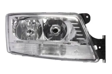 Фара Прав (H21W/H7/LED/PY21W, електричн, з мотором, включає денні ходові вогні, колір відбивача: хром, колір повороту: білий) MAN TGS I, TGX I 06.06-09.21 TRUCKLIGHT HLMA013R Купити в Україні