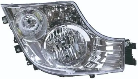 Фара Прав (H1/H7/PY21W/W5W, ручн, без мотора, колір відбивача: хром, колір повороту: прозор) MERCEDES ACTROS MP4 / MP5 07.11 TRUCKLIGHT HLME018R