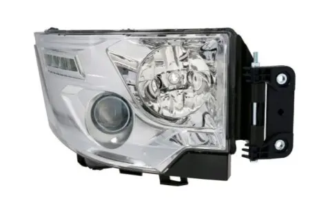 Фара Прав (2*LED/H1/H7, електричн, з мотором, включає денні ходові вогні, колір відбивача: хром) RVI C, T 01.13 TRUCKLIGHT HLRV011R
