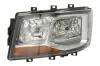 Фара Лів (2*H7/H21W/LED, ручн, без мотора, включає денні ходові вогні, колір відбивача: хром, колір повороту: помаранчевий) SCANIA G II, L, P II, R II, S 06.17 TRUCKLIGHT (HLSC007L) зображення 1