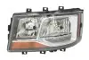 Фара Лів (2*H7/H21W/LED, електричн, з мотором, включає денні ходові вогні, колір відбивача: хром) SCANIA G II, L, P II, R II, S 06.17 TRUCKLIGHT (HLSC008L) зображення 1