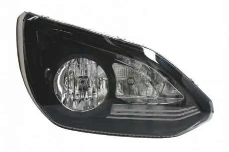 Фара Прав (H15/H7/LED, колір відбивача: чорн) SETRA 500 01.12 TRUCKLIGHT HLSE001R