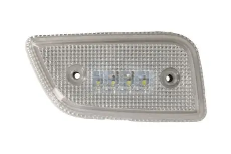 Габаритні ліхтарі Прав, білий, LED, випукла, 24В (в сонцезахисному козирку на даху) MERCEDES ACTROS MP4 / MP5 07.11 TRUCKLIGHT SMME008R