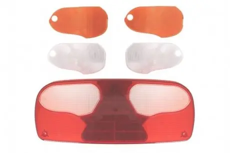 Скло заднього ліхтаря TRUCKLIGHT TLUN045LRL