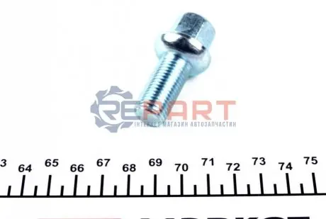 Болт колеса MB Vito (W639) 03- (M14x1.5x26.5/49mm) TRUCKTEC 02.33.020 Купити в Україні