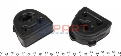 Гумка глушника MB Sprinter/VW LT 96-06 TRUCKTEC 02.39.042 Купити в Україні