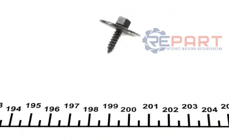 Кріплення захисту двигуна пластикової (4.8x19mm/DIN 7976) TRUCKTEC 02.67.184