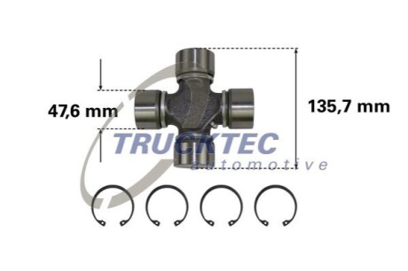 Автозапчасть TRUCKTEC 05.34.008 (фото 1)