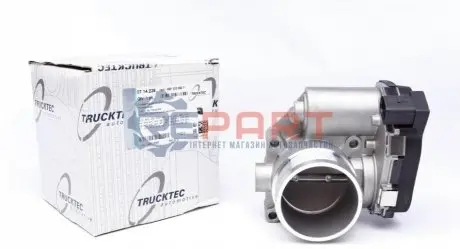 Заслонка дросельна Audi A3/4/5/6/7/8/Q5/TT/VW Passat/T5/Golf 1.8-2.0H 04- TRUCKTEC 07.14.228 Купити в Україні