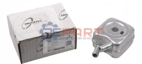 Радіатор масляний VW Caddy/Crafter/T5 1.9/2.5TDI 163ps (теплообмінник) TRUCKTEC 0718034