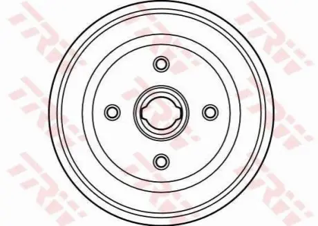 Гальмівний барабан задн CHEVROLET CORSA OPEL CORSA A, CORSA A TR, CORSA B, TIGRA 1.0-1.7D 09.82-12.02 TRW DB4006
