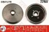Гальмівний барабан задн AUDI 80 B1, 80 B2 SEAT CORDOBA, CORDOBA VARIO, IBIZA II, TOLEDO I SKODA FAVORIT, FAVORIT FORMAN, FELICIA CUBE, FELICIA I, FELICIA II VW CADDY II 1.0-2.0 08.76-12.02 TRW (DB4127B) зображення 1
