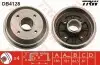 Гальмівний барабан задн CITROEN AX, XSARA, ZX PEUGEOT 306, 309 I, 309 II 1.1-2.0 10.85-03.05 TRW (DB4128) зображення 1