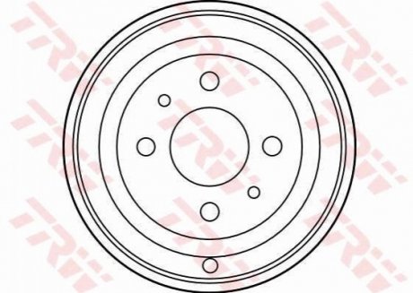 Тормозной барабан TRW DB4201