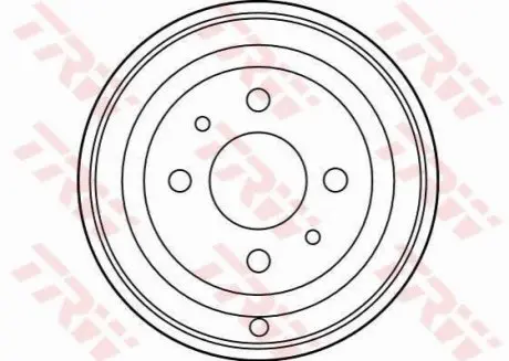 Тормозной барабан TRW DB4201