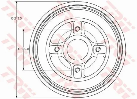 Автозапчасть TRW DB4214MR