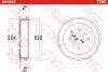 Гальмівний барабан задн CITROEN C1, C1 II PEUGEOT 107, 108 TOYOTA AYGO 1.0/1.2/1.4D 06.05 TRW (DB4362) зображення 1