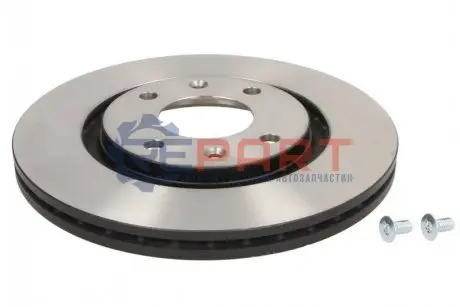 Фото Диск гальмівний (передній) Citroen Berlingo/Peugeot Partner 96-15/206/306 94-/405 (266x20.5) TRW (DF1220) зображення 1