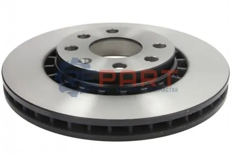 Фото Диск гальмівний (передній) Opel Astra F/Kadett/Vectra 84-/Daewoo Lanos 97- (256x24)(з покр.)(вент.) TRW (DF1625) зображення 1