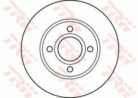 Фото 1 — Гальмівний диск TRW (DF2622) Фото Гальмівний диск TRW (DF2622) зображення 1
