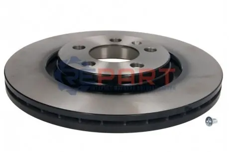 Диск гальмівний (передній) Audi A3/koda Octavia/VW Bora/Golf IV (280x22) 96-10 (з покриттям) (вентильований) TRW DF2804 Купити в Україні