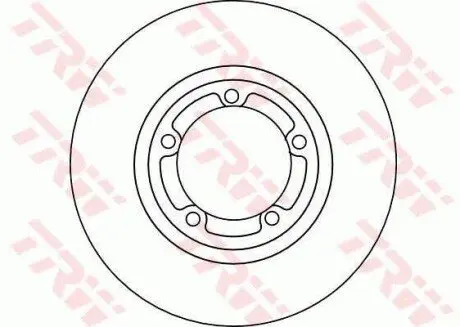 Диск гальмівний передн Лів/Прав HYUNDAI H-1, H-1 / STAREX, H100 MITSUBISHI DELICA / SPACE GEAR, L 300 III, L400 2.0-2.6D 07.93-12.07 TRW DF4102 Купити в Україні