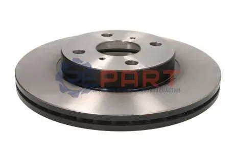 Фото Диск гальмівний (передній) Toyota Yaris 1.0-1.5 16V 99-05 (255х20) TRW (DF4163) зображення 1