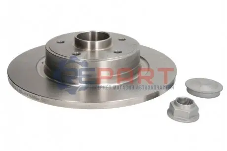 Фото Диск гальмівний (задній) Renault Laguna II/Scenic II (274x11) (+ABS) з підшипником TRW (DF4227BS) зображення 1