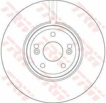 Диск гальмівний TRW DF4231S (фото 1)