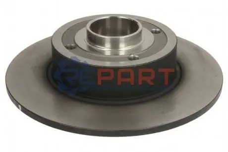 Фото Диск гальмівний (задній) Renault Megane II 03- (240х8) TRW (DF4274BS) зображення 1