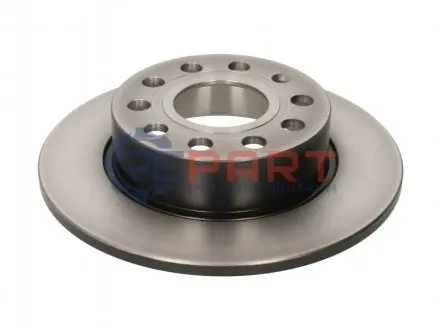 Фото Диск гальмівний (задній) VW Caddy 03- (255x9.6) (з покриттям) TRW (DF4276) зображення 1