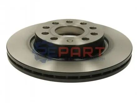 Диск гальмівний (передній) VW Caddy 04- (279.8x22) знято з постачання TRW DF4294 Купити в Україні