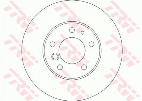 Тормозной диск TRW DF4348