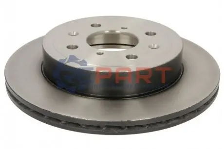 Диск гальмівний передн Лів/Прав OPEL AGILA A SUBARU JUSTY III SUZUKI IGNIS I, IGNIS II, WAGON R, WAGON R+ 1.0-1.5 05.00 TRW DF4376