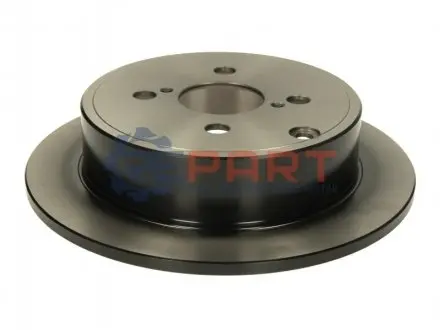 Фото Диск гальмівний (задній) Toyota Corolla/Vitz/Yaris 99- (269x9) TRW (DF4379) зображення 1