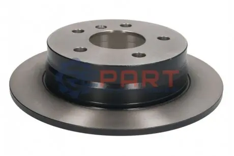 Фото Диск гальмівний (задній) MB A-class (W169)/B (W245) 04-12 (258х8) (з покр.) (повний) TRW (DF4453) зображення 1