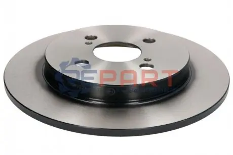 Диск гальмівний задн Лів/Прав TOYOTA IQ, RACTIS, YARIS, YARIS / VIOS ASTON MARTIN CYGNET 1.0-1.8 08.05-09.16 TRW DF4832 Купити в Україні