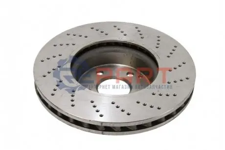 Фото Диск гальмівний (передній) MB C-class (W204) 07-14/ E-class (W212) 09- (322x32)(з отворами) (вент) TRW (DF4862S) зображення 1