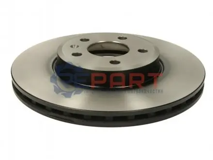 Фото Диск гальмівний (передній) Audi A4/A5 07- (314х25) (з покриттям) (вентильований) TRW (DF4866S) зображення 1