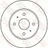 Диск тормозной передн Лев/Прав DAIHATSU COPEN, CUORE VII, SIRION, YRV SUBARU JUSTY IV 0.7-1.3 07.02- TRW (DF4905) изображение 1