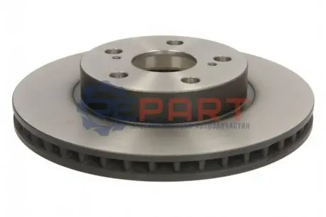 Фото Диск гальмівний (передній) Toyota Prius 1.5 Hybrid 03-09 (255x22) TRW (DF4906) зображення 1