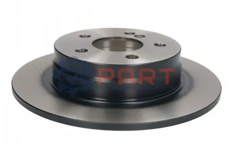 Фото Диск гальмівний (задній) MB C-class (W204/S204/C204) 07- (278x9) з покриттям TRW (DF4948) зображення 1