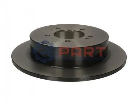 Фото Диск гальмівний (задній) Mitsubishi Outlander 06-/Lancer 03- Citroen C-Crosser 06- (302x10) TRW (DF4963) зображення 1