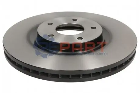 Фото Диск гальмівний (передній) Nissan X-Trail 2.0/2.5dCi 07-/Juke 1.6 10- (296x26) TRW (DF4989S) зображення 1