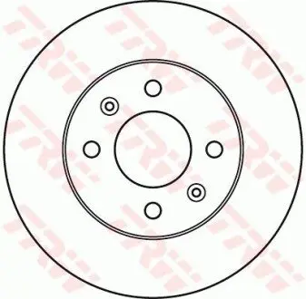 Фото Диск тормозной TRW (DF6040) изображение 1