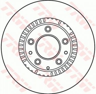 Тормозной диск TRW DF6068 (фото 1)