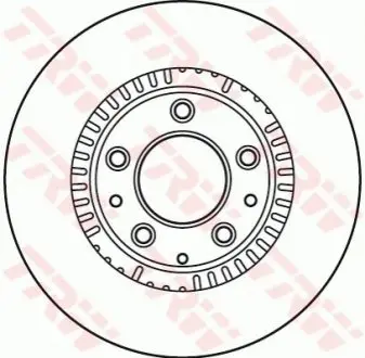 Диск гальмівний передн Лів/Прав MAZDA MX-5 III 1.8/2.0 03.05-12.14 TRW DF6068