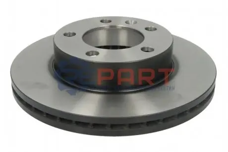 Фото Диск гальмівний (передній) Renault Master 10- (302x28) TRW (DF6131S) зображення 1