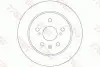 Диск гальмівний задн Лів/Прав FIAT SEDICI SUZUKI SX4 1.5-2.0D 06.06 TRW (DF6178) зображення 1
